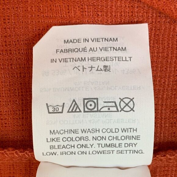 MADEWELL women’s jacquard cross back tie knit Verse top sz XS - Picture 7 of 10